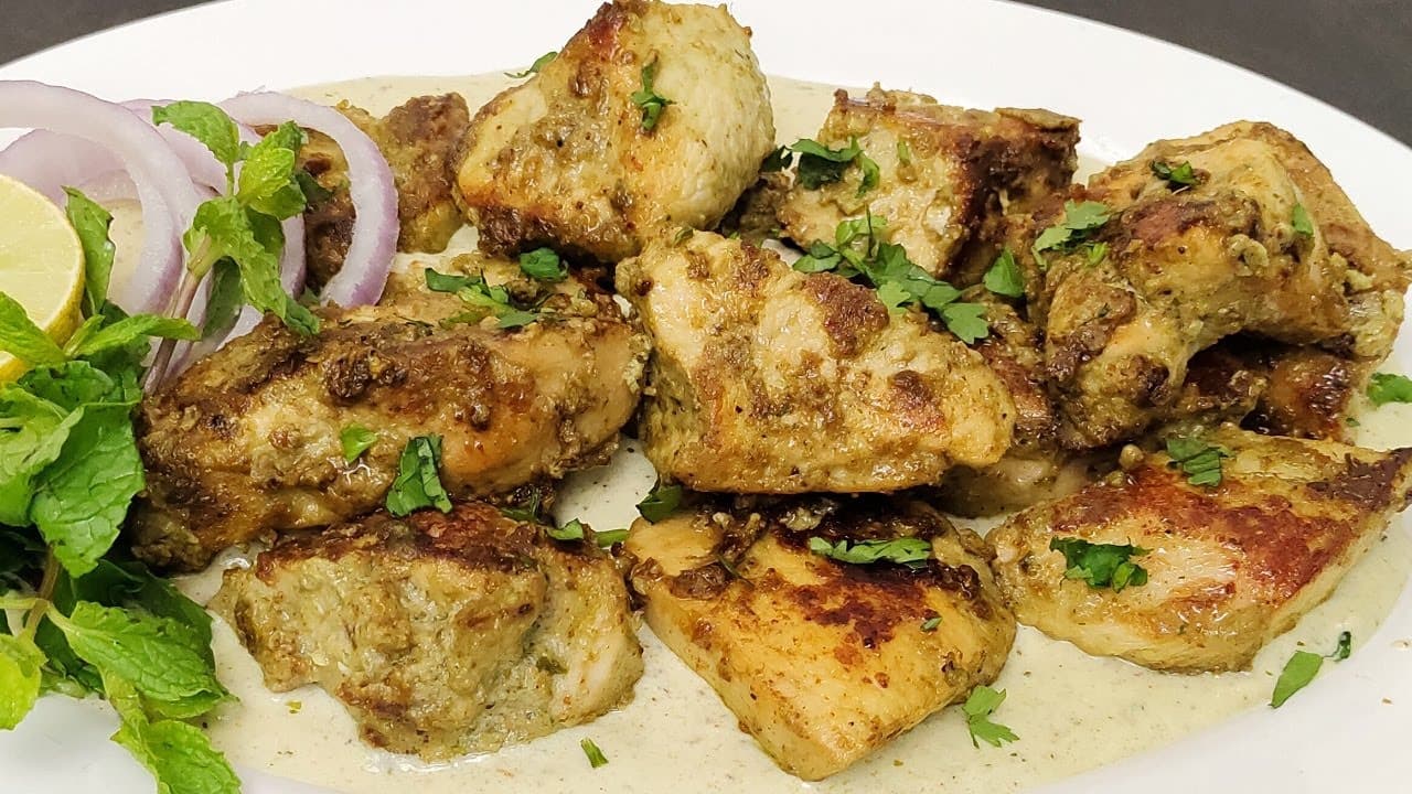 Afghani Chicken Boti