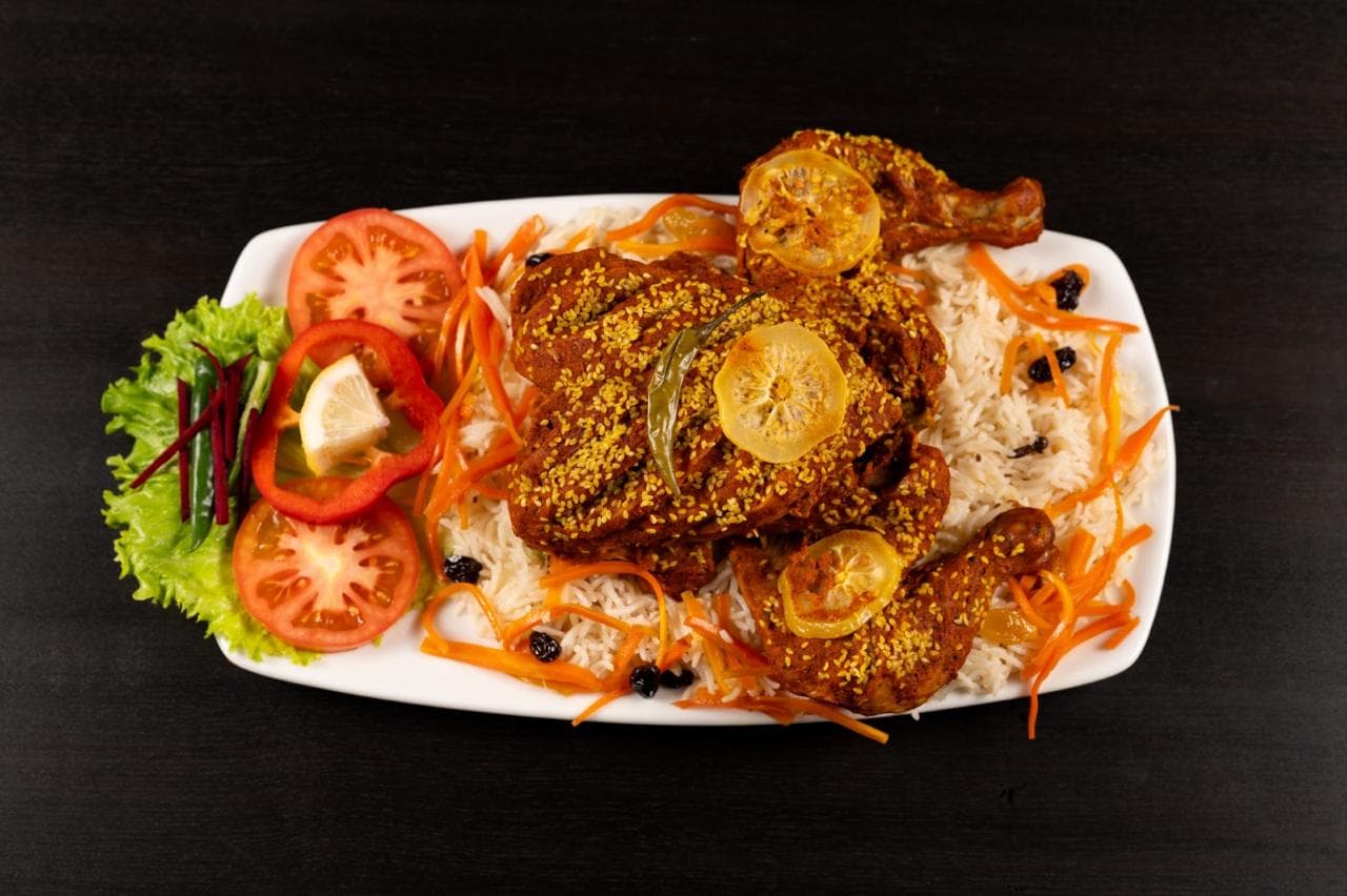 Peshawari Dhegi Sajji with Rice
