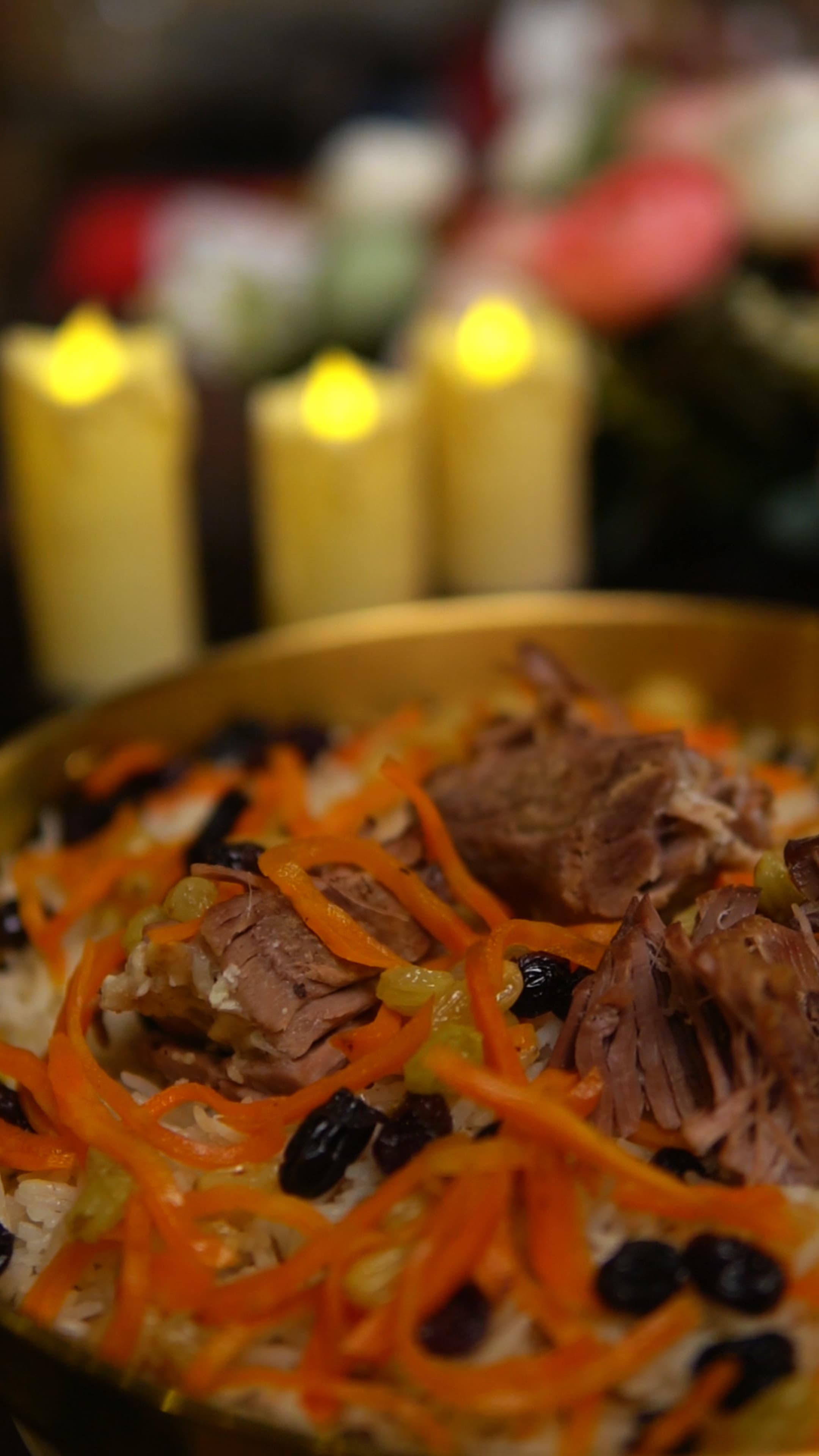 Peshawari Kabli Pulao with Beef